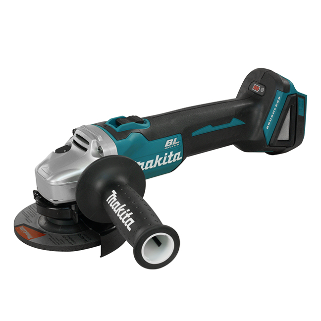 Cordless Angle Grinder, 18V Lithium-Ion , 115mm, 4 1/2 Cordless Angle Grinder Makita DGA454Z