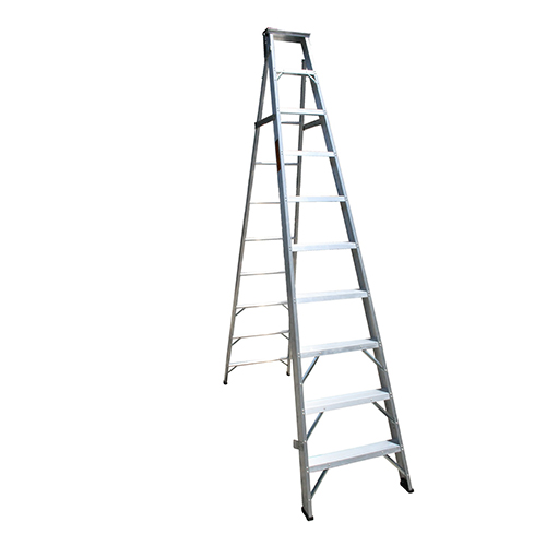 Aluminum Two-in-One Ladder Step 10 (3.0m to 5.6m) Ladder Reach TIO10
