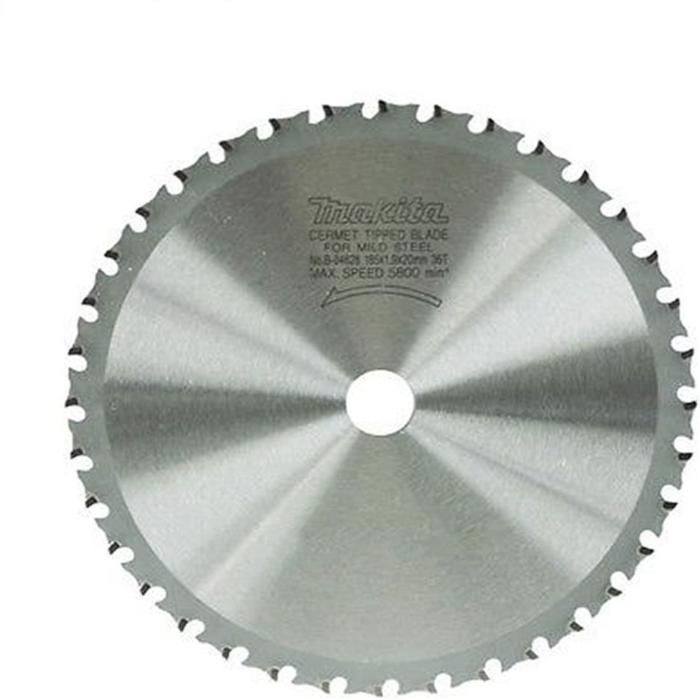 Accessories, Specialized T.C.T Saw Blade for Metal Cutter 185mm Saw Blade Makita B-04628
