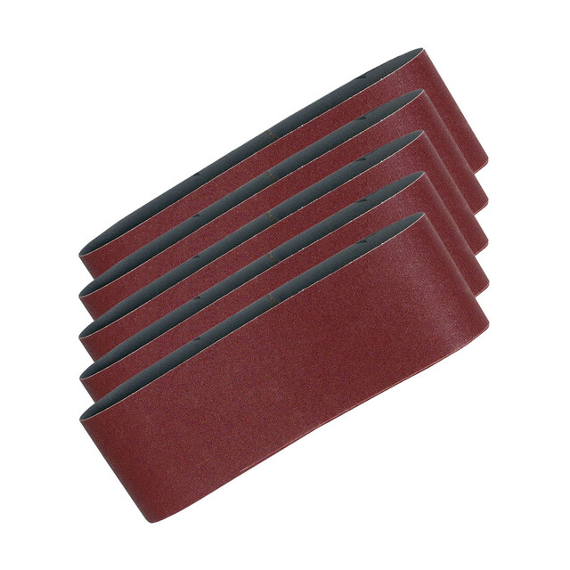 Abrasive Belt for Belt Sander, 610 mm Length x 100 mm Width, Grit 240 ,Pack of 5 Abrasive Belts Makita P-36946