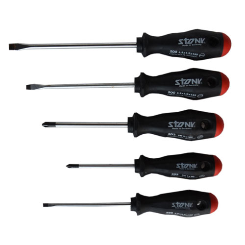 PREMIUM IMPACT SCREW DRIVER SET OF 5PCS SCREW DRIVER SET Stony 61711115