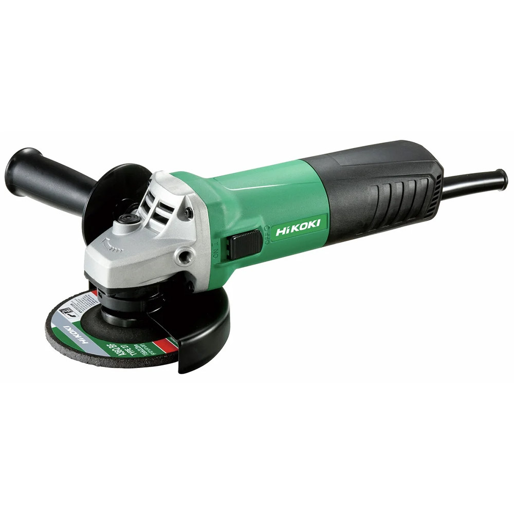 Electric Grinding Grinder, 730 W, 115 mm Disc, 10000 RPM, Slide Switch, 2 kg Electric Grinding Grinder Hikoki G12SR4YGZ 