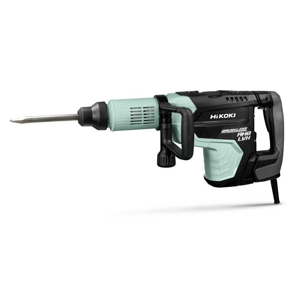 Demolition Jack Hammer, 1500 W, 18 J, Brushless Motor, Aluminium Housing, 12.2 kg Demolition Jack Hammer Hikoki H60MEYWTZ