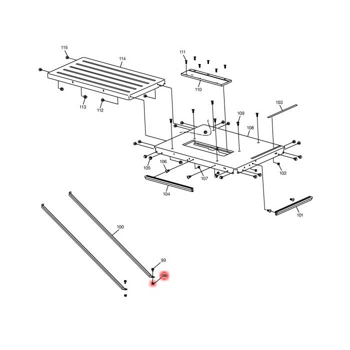 Lock Nut M6 For 2712 Lock Nut Makita JM27100016