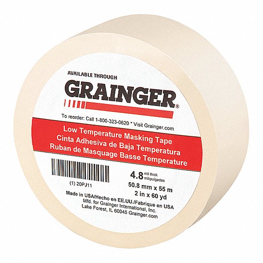 Masking Tape, 2 Masking Tape Grainger Approved 20PJ11