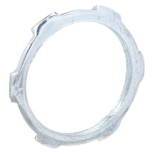 Lock nut, Steel, Threaded IMC Lock nut Grainger Approved 3LR10