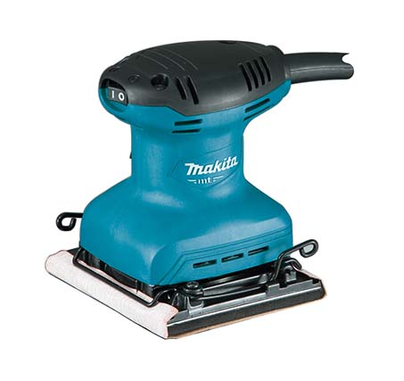 Finishing Sander, Size 112mm x 102mm, 180W, 14000opm, 0.9kg Orbit Sander Makita M9200B