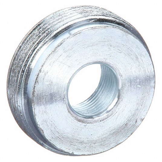 Reducing Bushing: 1/2 in,2Inch Size, Steel, Zinc Plated, 27/32Inch Overall Length Reducing Bushing Grainger Approved 3LR88