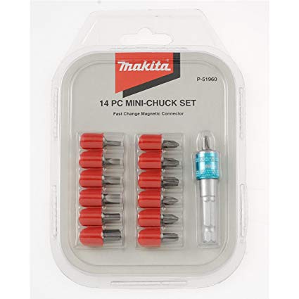 14 pcs Mini Chuck Set Chuck Set Makita P-51960