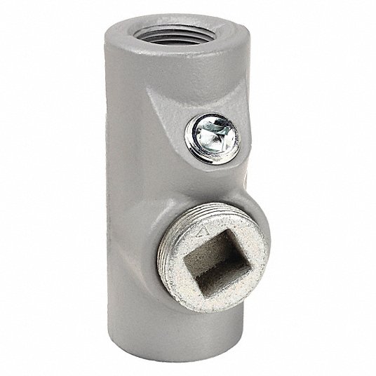 وصلة إغلاق, رأسي وأفقي, حديد, مقاس 1 بوصة, أنثى, الطول الإجمالي 5 1/16 بوصة وصلة إغلاق ابليتون الكتريك EYSEF100