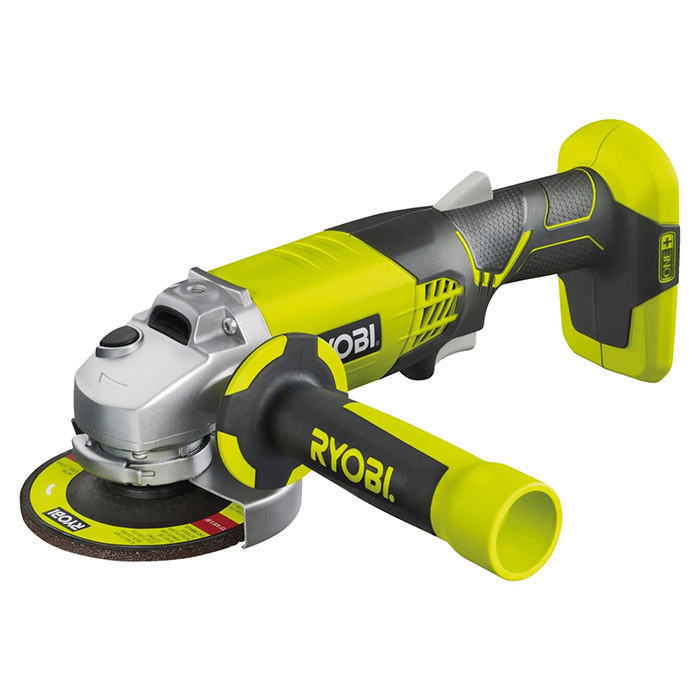 Cordless Angle Grinder, 4 ½ inch (115mm), 18V, 7500rpm, 2.5kg Cordless Angle Grinder Ryobi R18AG-0