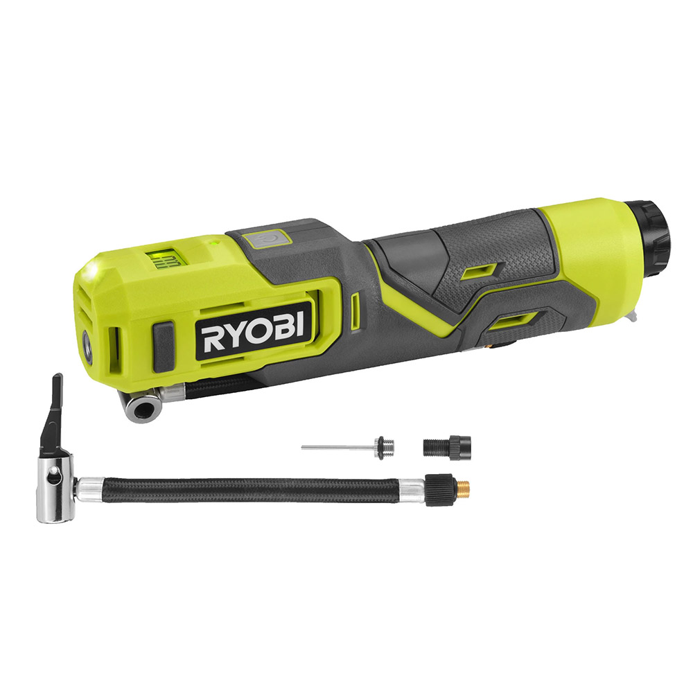 Cordless inflator 4V, USB-C Rechargeable, 100 PSI, 0.50 kg Cordless Tyre inflator Ryobi RI4-0