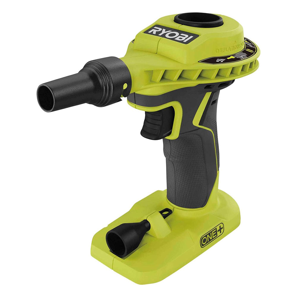 Cordless High Volume Inflator 18V, 0.034 Bar, 510 L/min, Inflation & Deflation, 0.4 kg Cordless High Volume Inflator Ryobi RVI18-0