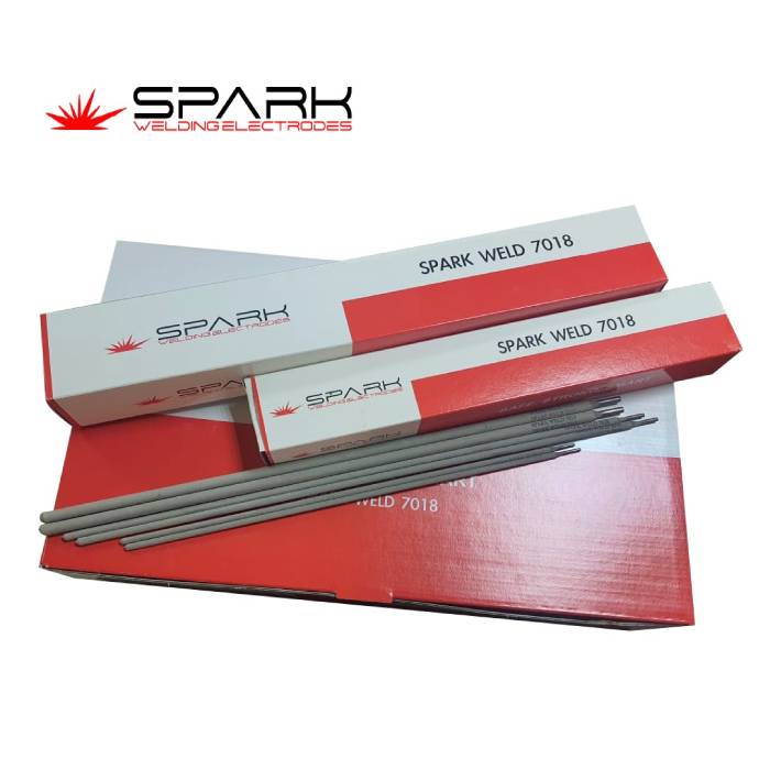 إلكترود لحام ، 2.6 × 350 مم ، 70-100 أمبير ، (5 كجم / بالكارتون ) إلكترود اللحام سبارك E7018-2.5