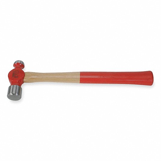 Ball Pein Hammer, Head Weight (Oz.) 4.0, Hardwood Handle, Overall Length (In.) 11 Ball Pein Hammer Proto J1304PD