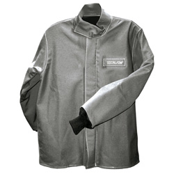 Salisbury, ACC5532GY Arc Flash 55 Cal Coat Gray PROTECTION COAT Honeywell 44G323