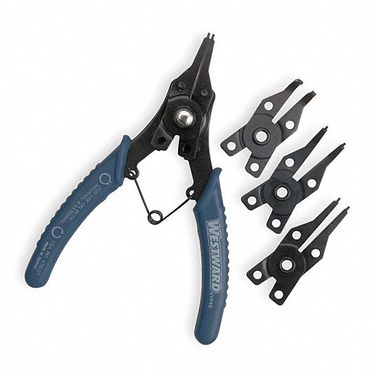 Convertible Retaining Ring Plier Set Ring Plier Westward 4YP48