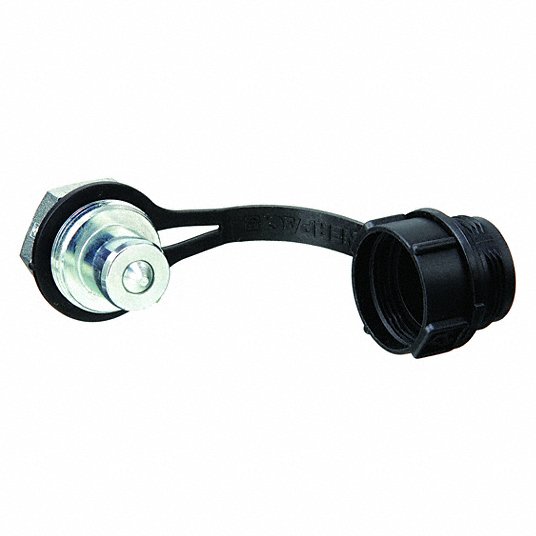 Hydraulic Quick Connect Hose Coupling, Plug, High Flow Series, Steel, Coupling Size 3/8 in Coupling Enerpac 53455K55