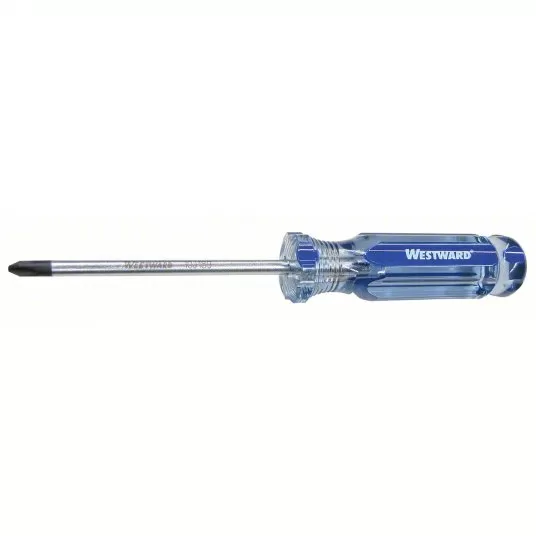 Phillips Screwdriver, For General Purpose, #2 Tip Size, 14-inch Length, 10-inch Shank Length Phillips Screwdriver Westward 10J193
