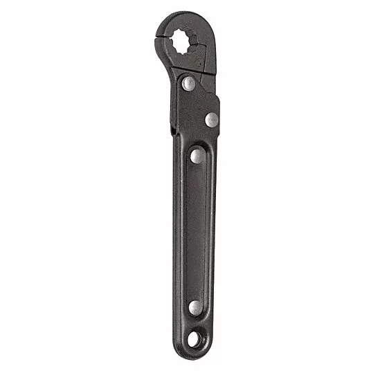 Flare Nut Wrench, Alloy Steel, Black Oxide, 13/16 inch Head Size, 9 1/2 inch Overall Length Flare Nut Wrench Proto J3826