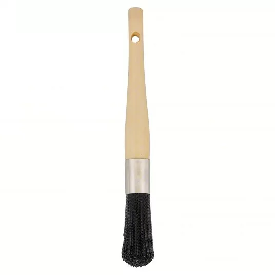 Parts Washer Brush, Straight, Nylon, Wood, 11-inch Overall Length Washer Brush Westward 20Y118