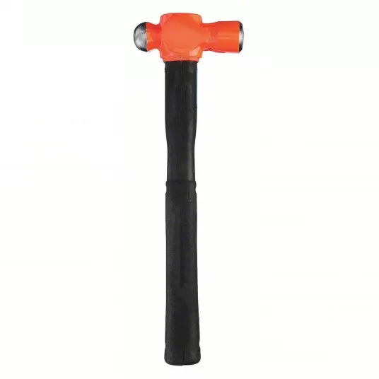 Ball Pein Hammer, Steel, 24 oz Head Weight, 14-inch Overall Length Ball Pein Hammer Westward 24Z041