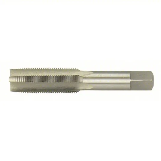 Threading Tap, Overall Length 2 23/32 in, Carbon Steel, Uncoated, Right Hand Threading Tap Westward 2LXK8