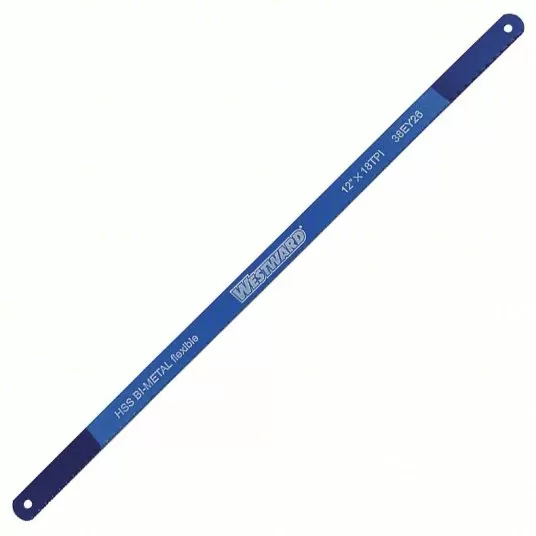 Hacksaw Blade, 12-inch Blade Length, Bi-Metal,  1/2 inch Blade Width, 0.022 inch Blade Thick Hacksaw Blade Westward 38EY26