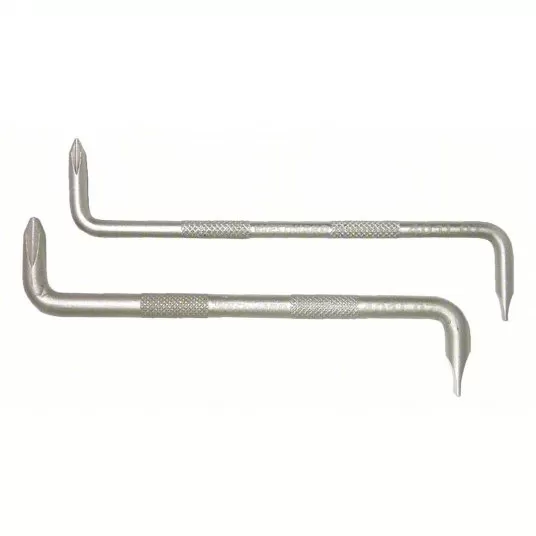 Magnetized Tip Screwdriver Set, Phillips/Slotted Tip, 4-1/2 inch Overall Length, Ergonomic Grip, 2 Pieces Magnetized Tip Screwdriver Set Westward 401L07