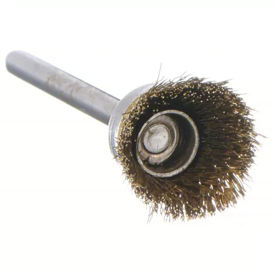 Cup Brush, Crimped, 5/8 inch Brush Dia, 0.005 inch Fill Dia, 1/4 inch Fill Length, 12 PC Cup Brush Westward 4EDH1