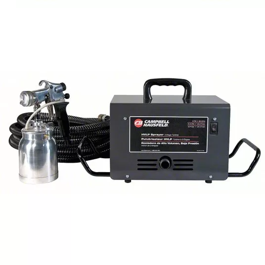 HVLP, Paint Sprayer, 3 Stage 1 qt Tank Capacity, 115VAC  Paint Sprayer Khusheim HV3500