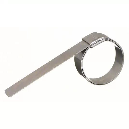 Preformed Band Clamp, 201 Stainless Steel, 1 inch Inside Diameter. (Inch.), 1/4 inch Width (Inch.), 50 Packet Preformed Band Clamp BAND-IT GRS242