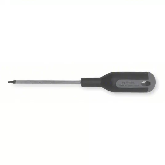 Square Screwdriver, #1 Tip Size, 8 1/2 inch Overall Length, 4 inch Shank Length Square Screwdriver Westward 5MW80