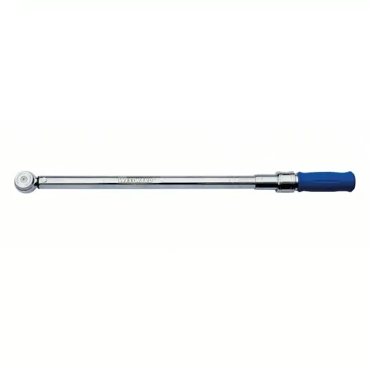 Micrometer Torque Wrench, Foot-Pound, Newton-Meter, Drive Size 1/2 inch Micrometer Torque Wrench Westward 6PAJ8