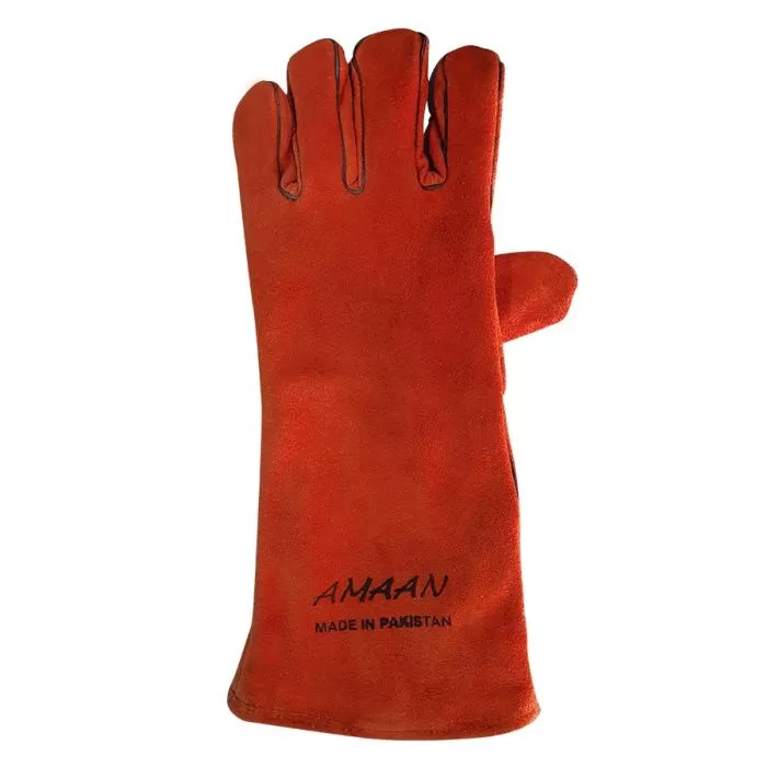 Cow Split leather welding gloves 200001248267 gloves Amaan Safety PROGUARD