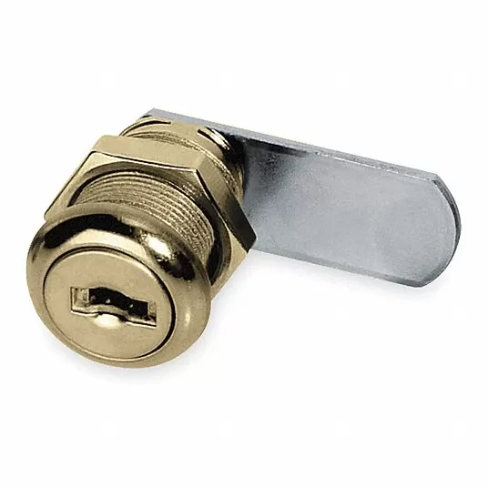 Disc Cam Lock, Bright Brass Disc Cam Lock American Lock ADCL7803KA-C413A