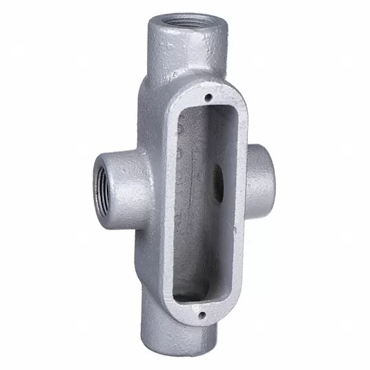 Conduit Outlet Body, Conduit Outlet Body Material Iron, 1 in Conduit Outlet Body Appleton Electric X38
