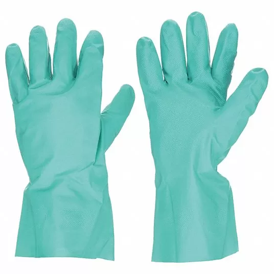 Chemical Resistant Gloves, 8, Glove Materials Nitrile, 1 PR Gloves Condor 2YEH8