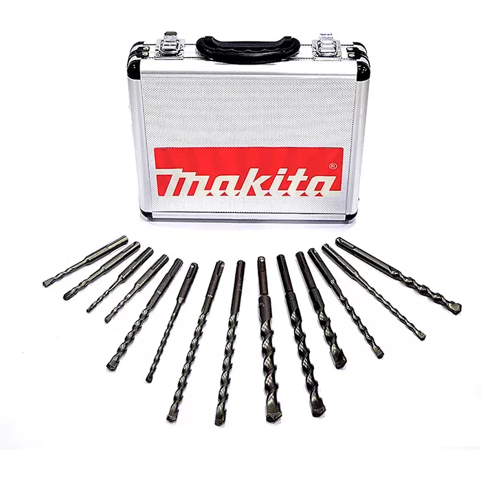 14 pcs SDS-PLUS drill bit Adapted, Accessories for Rotary Hammers Accessories Makita D-21325