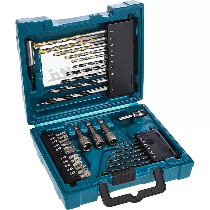 Combination Accessory Bit Set, 34 Piece,Drill & Driver Combination Set Accessories Sets Makita D-36996