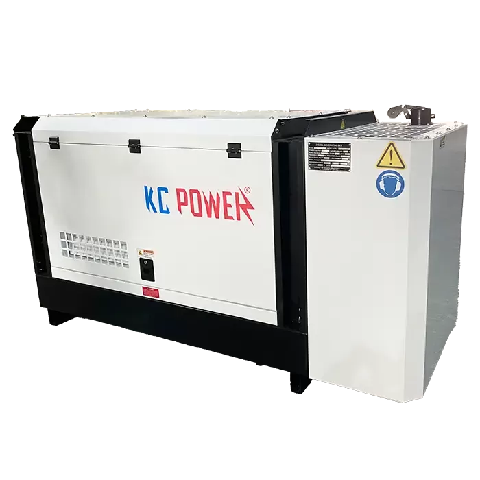 Diesel generator, Silent, Maximum Output 15 kVA, Fuel Tank 68 Liter, 730 Kg Diesel Generator Kc Power KC13.75-DS