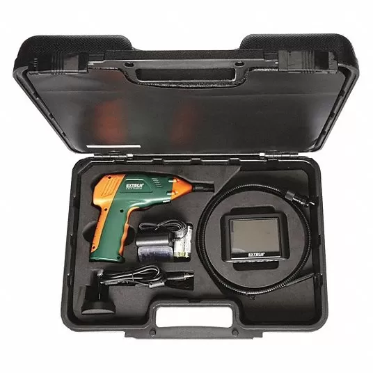 Video Borescope, 3.5 In, 36 In Shaft 5CVT1 Video Borescope Extech BR250