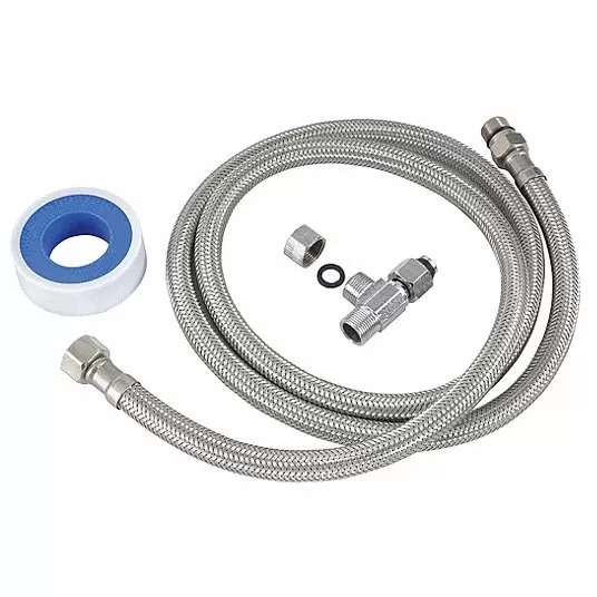 Attachable Bidet, Chrome, Inlet 3/8 in, Outlet 3/8 in Bidet GoBidet 2003HIK