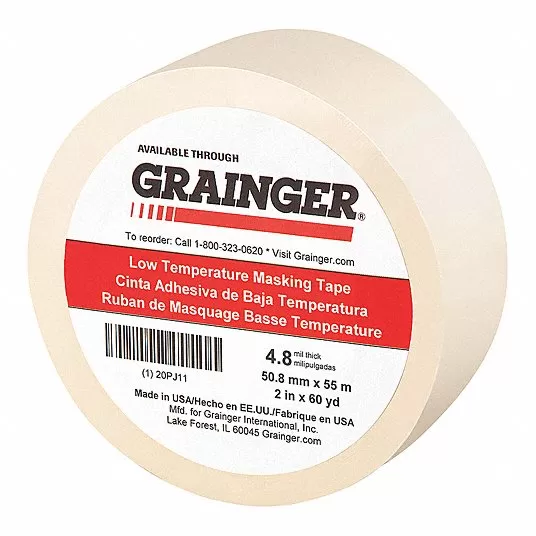 Masking Tape, 2 Masking Tape Grainger Approved 20PJ11