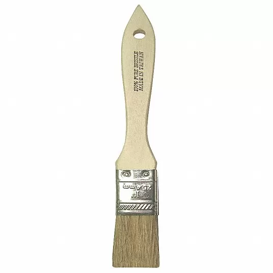 Paint Brush, Chip Brush, 1 Inch, Natural, China Hair, 36 PK Paint Brush Grainger Approved 1TTX1