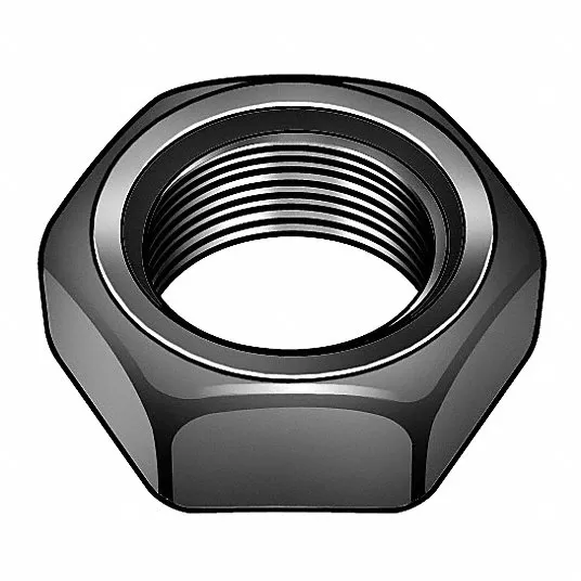 Thin Nut, 1/4 Inch-20 , Plain Finish, 316 Stainless Steel, Right Hand, ASME B18.2.2, PK100  Thin Nut Grainger Approved 1WU39