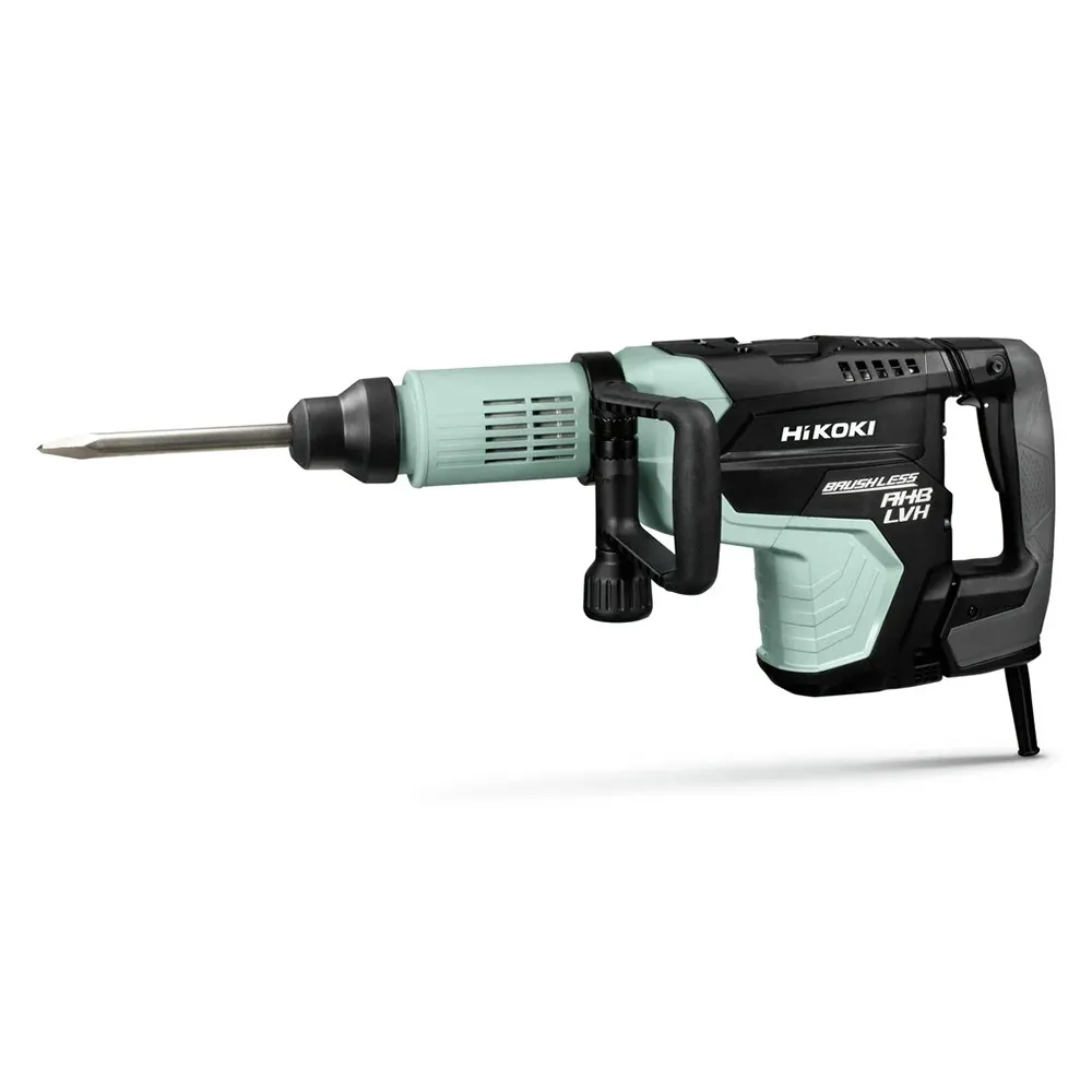 Demolition Jack Hammer, 1500 W, 18 J, Brushless Motor, Aluminium Housing, 12.2 kg Demolition Jack Hammer Hikoki H60MEYWTZ