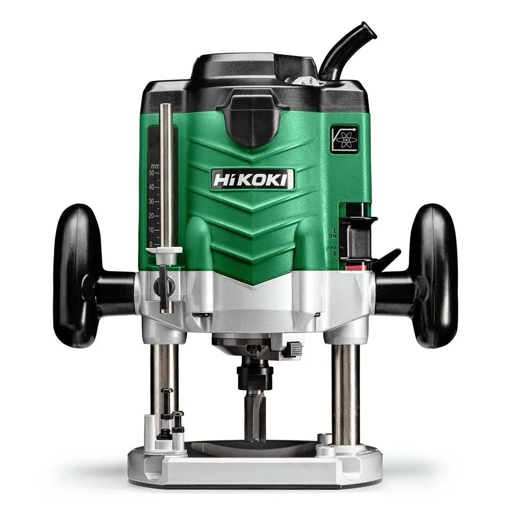 Plunge Router 2000W, 65mm Depth, Variable Speed, Soft Start, 12mm Collet, 5.3 kg Plunge Router Hikoki M12VEUTZ