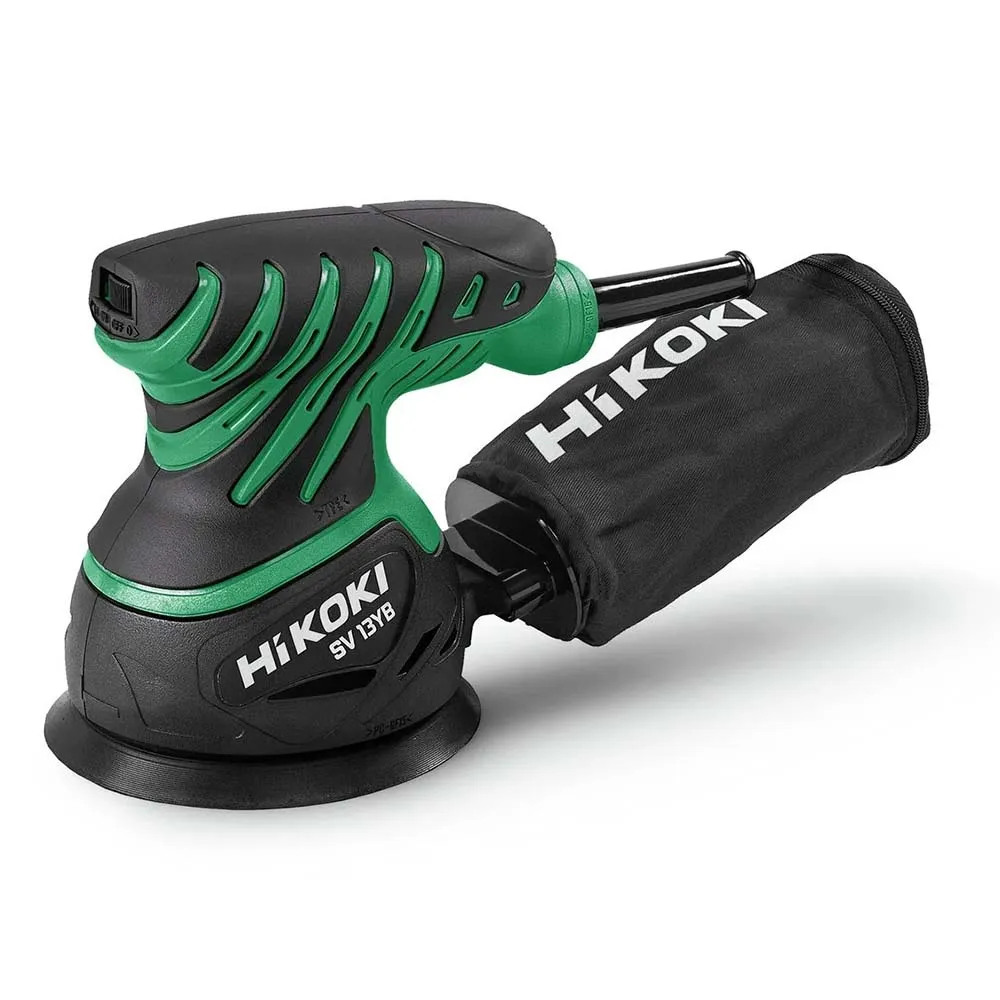 Random Orbital Sander 230W, 125 mm Disc, 12,000 RPM, 3.2 mm Orbit, 1.30 kg Random Orbital Sander Hikoki SV13YBWBZ