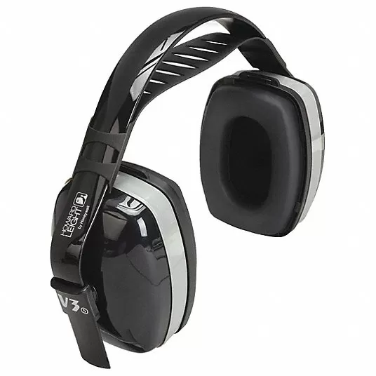 Multi-Position , 29 dB Noise Reduction Rating NRR, Dielectric Yes, Black Ear Muffs Honeywell Howard Leight 1010927